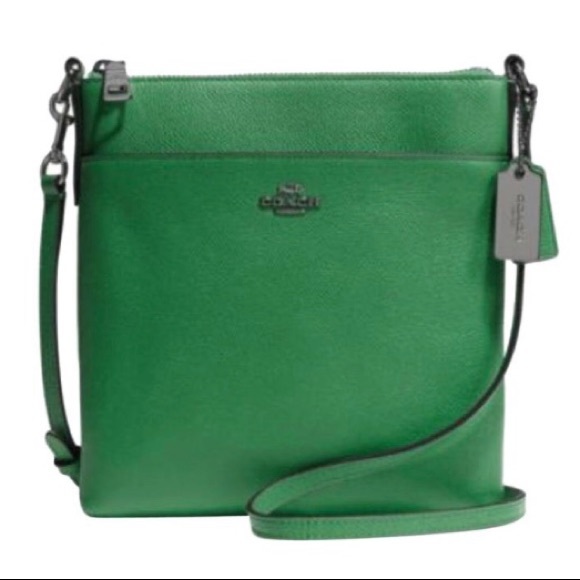 Coach Handbags - Coach Green North South Swingpack Crossbody Purse